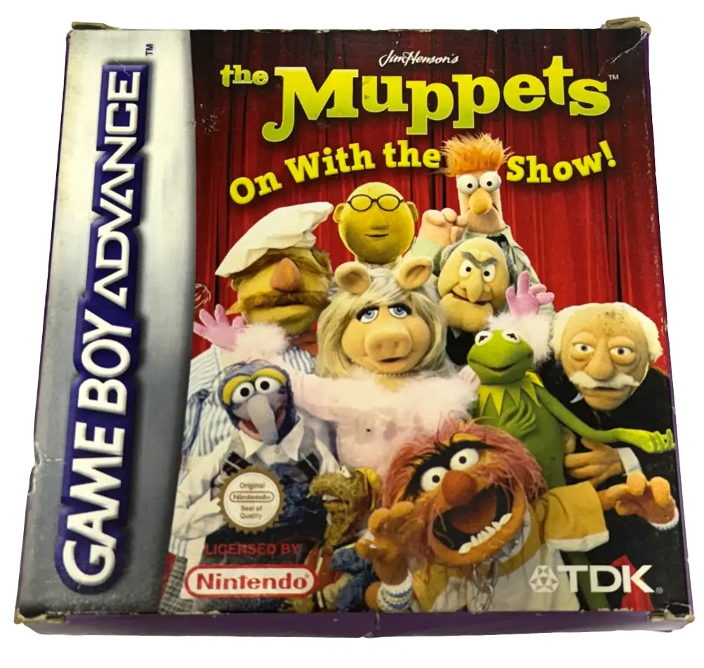 The Muppets On With The Show Nintendo Gameboy Advance Gba *Complete* Boxed (Preowned) 1