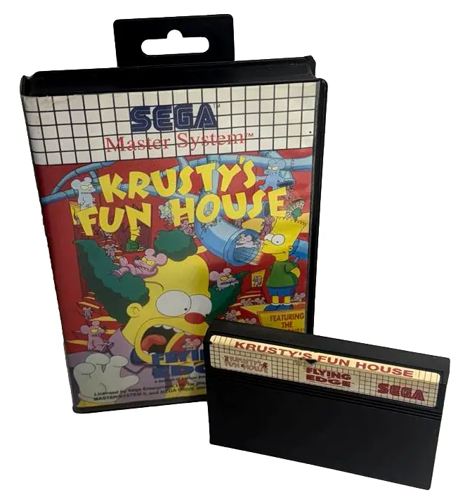 Krusty's Fun House Sega Master System *No Manual* (Preowned) 1