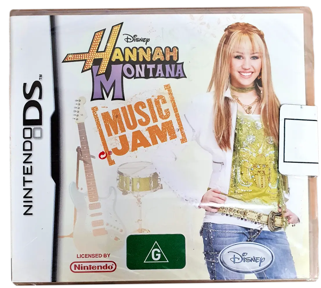 Hannah Montana Music Jam Nintendo Ds 2Ds 3Ds Game *Brand New* 1