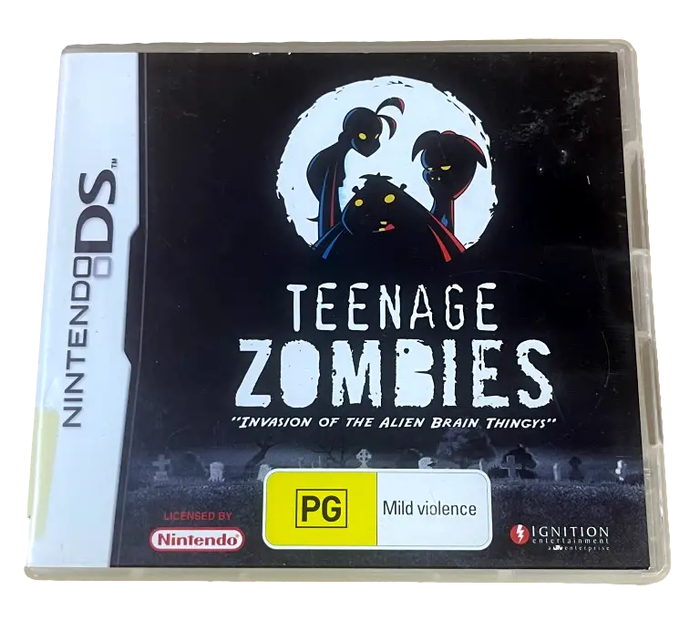 Teenage Zombies Nintendo Ds 2Ds 3Ds Game *No Manual* (Pre-Owned) 1