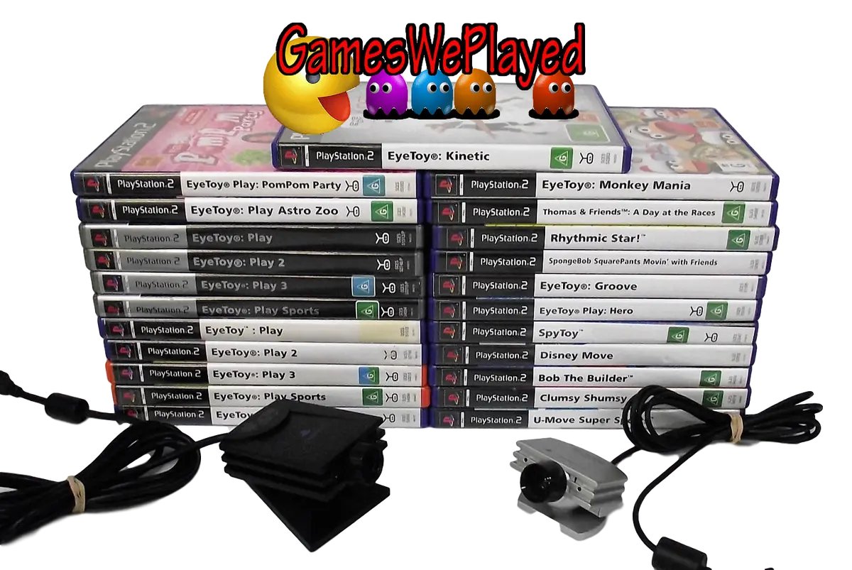 Eye Toy Ps2 Playstation 2 Ultimate Dropdown Selection Pal Games Eyetoy (Preowned) 1