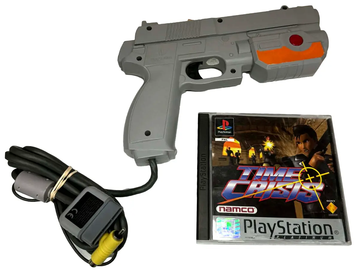 Time Crisis (Platinum) Ps1 Ps2 Ps3 Pal *Complete* With G-Con 45 #2 (Preowned) 1