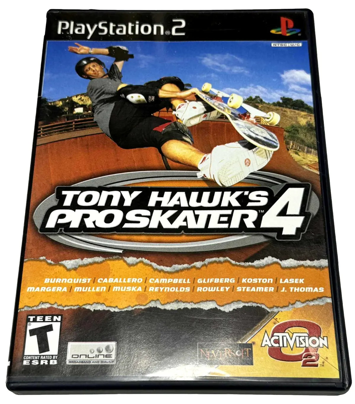 Tony Hawk's Pro Skater 4 Ps2 Ntsc Us/Can Playstation 2 *Complete* (Preowned) 1
