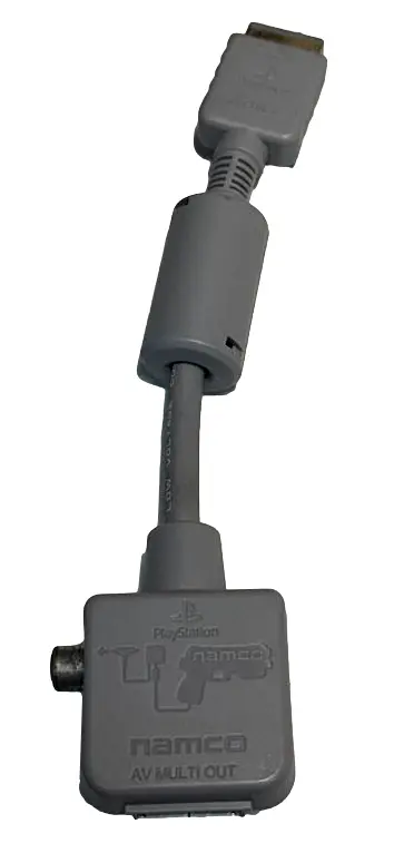 Sony Ps1 / Ps1 Namco Av Multi Out Adapter - Npc-103G - G-Con Gun 1