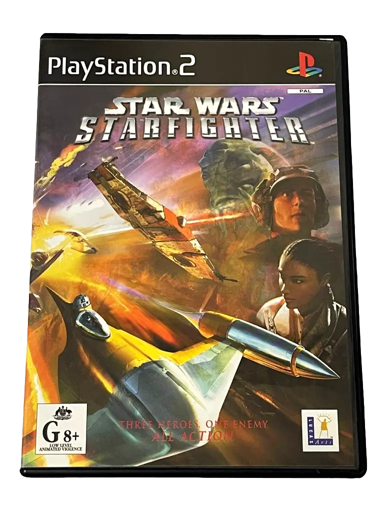 Star Wars Starfighter Ps2 Pal *Complete* (Preowned) 1
