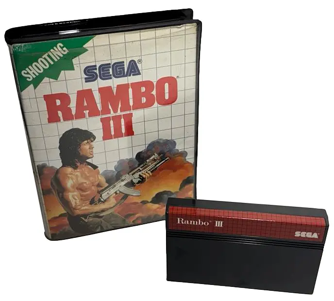 Rambo Iii Sega Master System *No Manual* Clam Shell (Preowned) 1