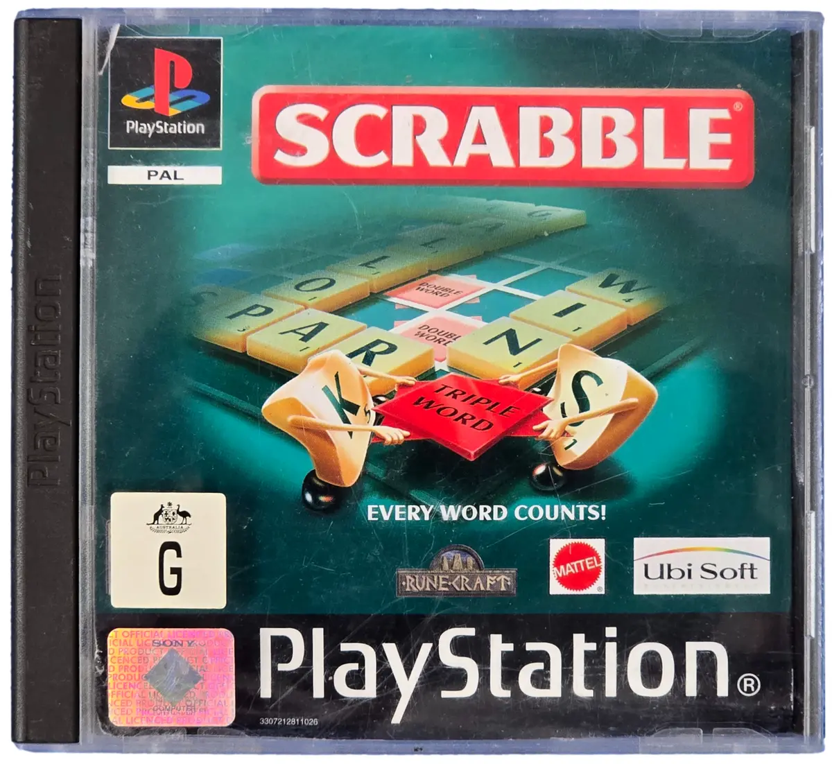Scrabble Ps1 Ps2 Ps3 Pal *Complete* Playstation 1