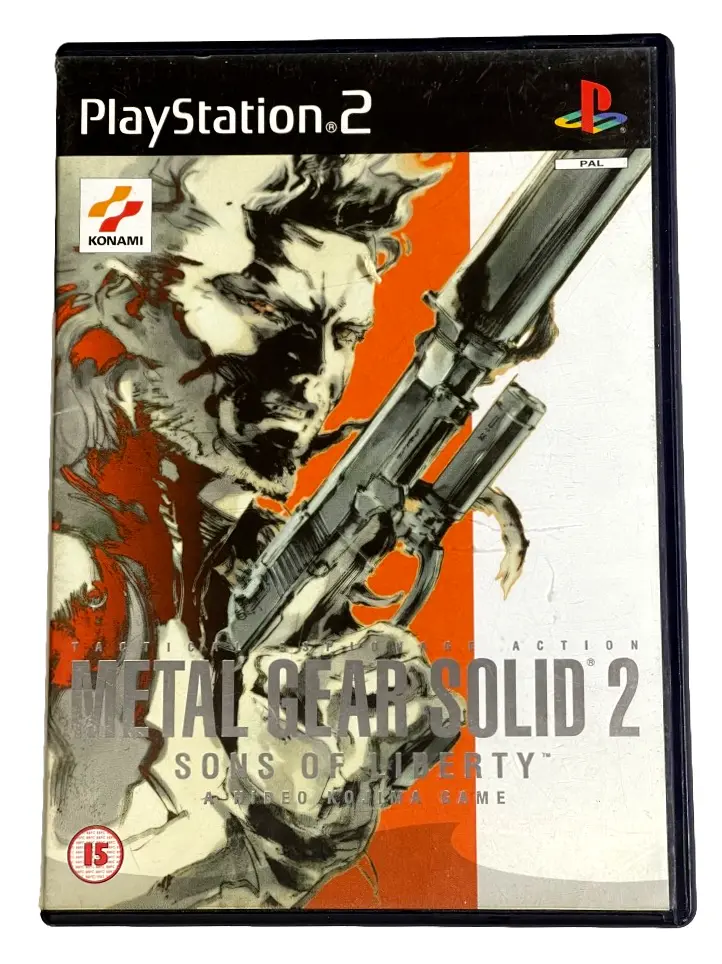 Metal Gear Solid 2 Sons Of Liberty Ps2 Pal *No Manual* (Preowned) 1