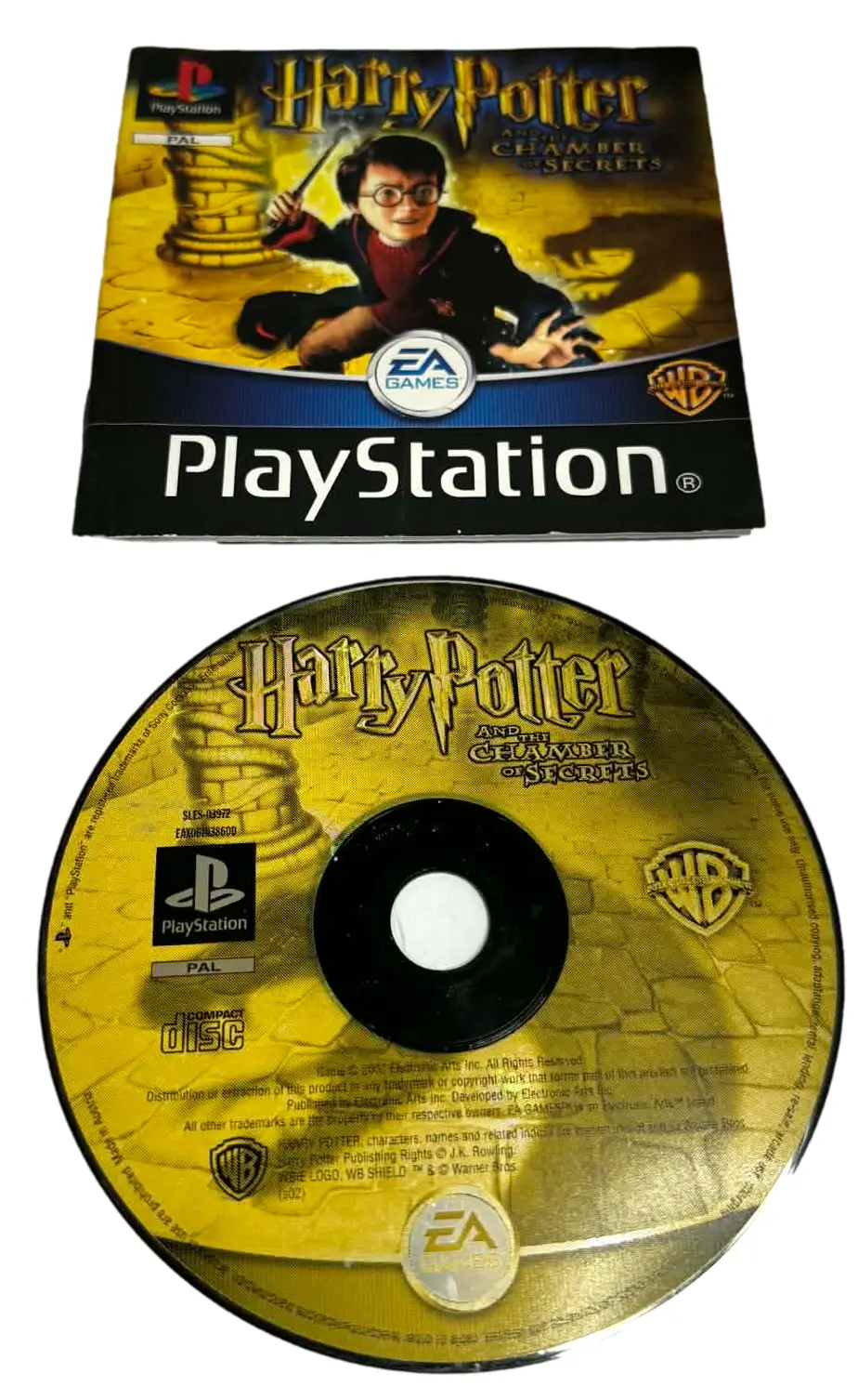Harry Potter And The Chamber Of Secrets Ps1 Ps2 Ps3 Pal *Disk And Manual Only* (Preowned) 1