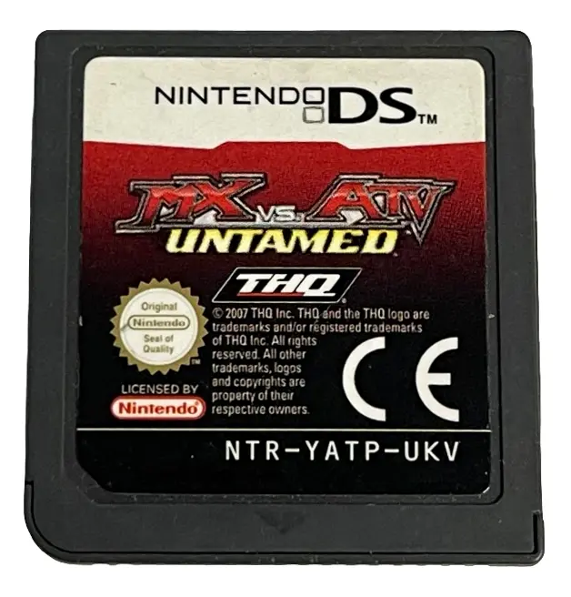 Mx Vs Atv Untamed Nintendo Ds 2Ds 3Ds Game *Cartridge Only* (Pre-Owned) 1