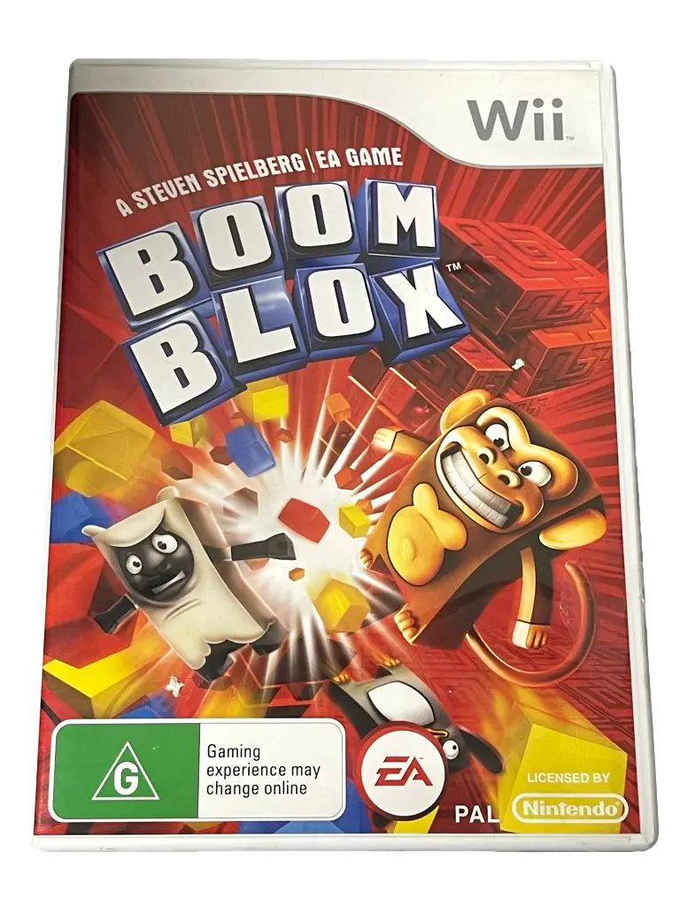 Boom Blox Nintendo Wii Pal *Complete*  (Preowned) 1