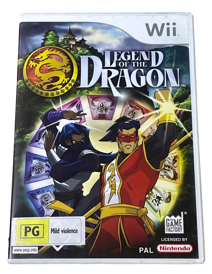 Legend Of The Dragon Nintendo Wii Pal *Complete*  (Preowned) 1