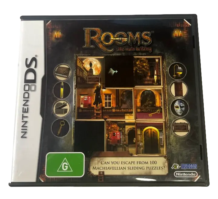Rooms: The Main Building Nintendo Ds 2Ds 3Ds Game *Complete* (Pre-Owned) 1