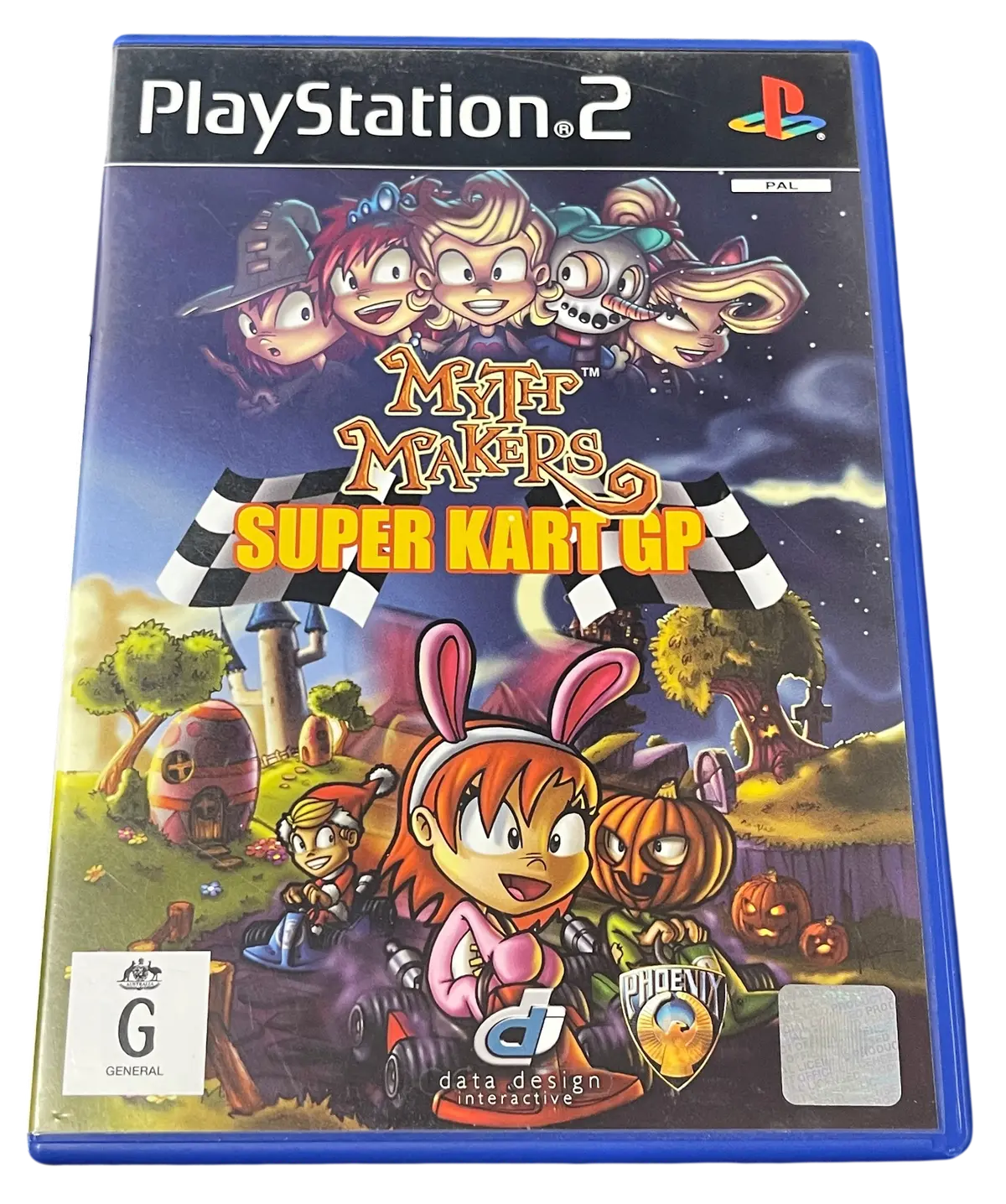 Myth Makers Super Kart Gp Sony Ps2 Pal *No Manual* (Preowned) 1