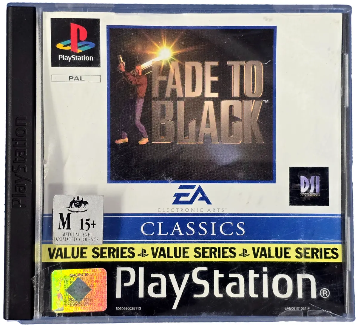 Fade To Black Ps1 Ps2 Ps3 Pal *No Manual* Playstation 1