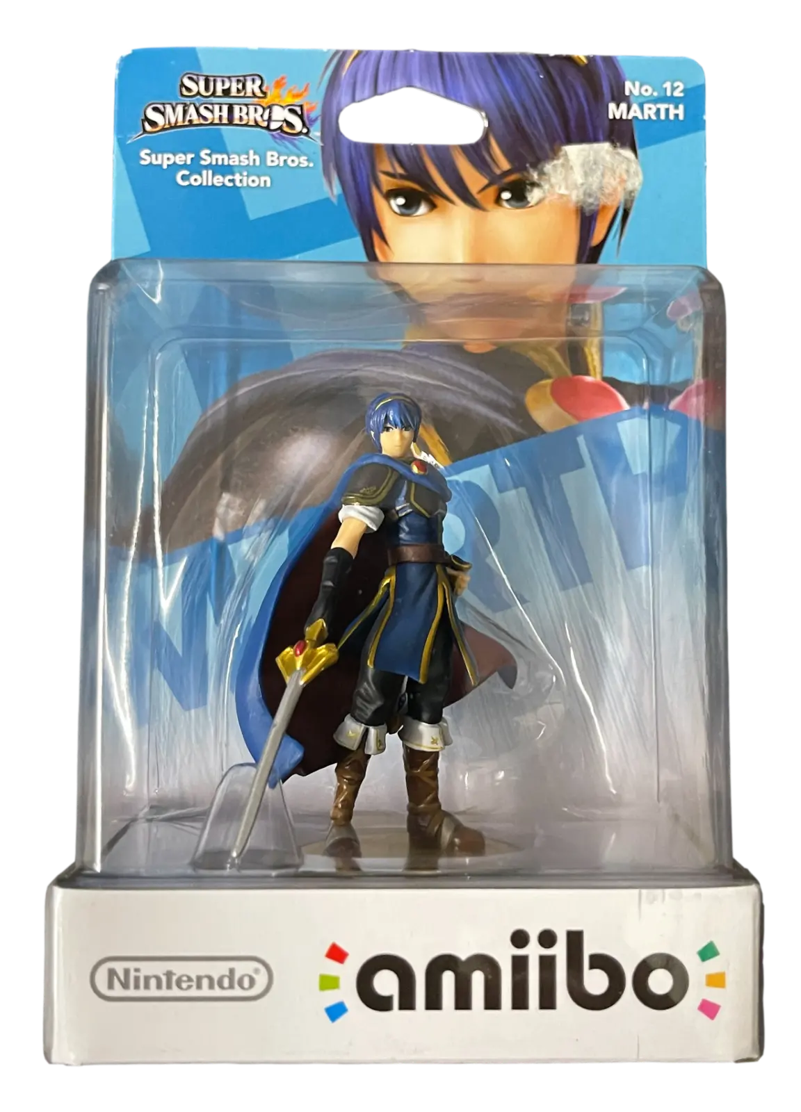 Super Smash Bros Collection N0.12 Marth Nintendo Amiibo (Preowned) 1