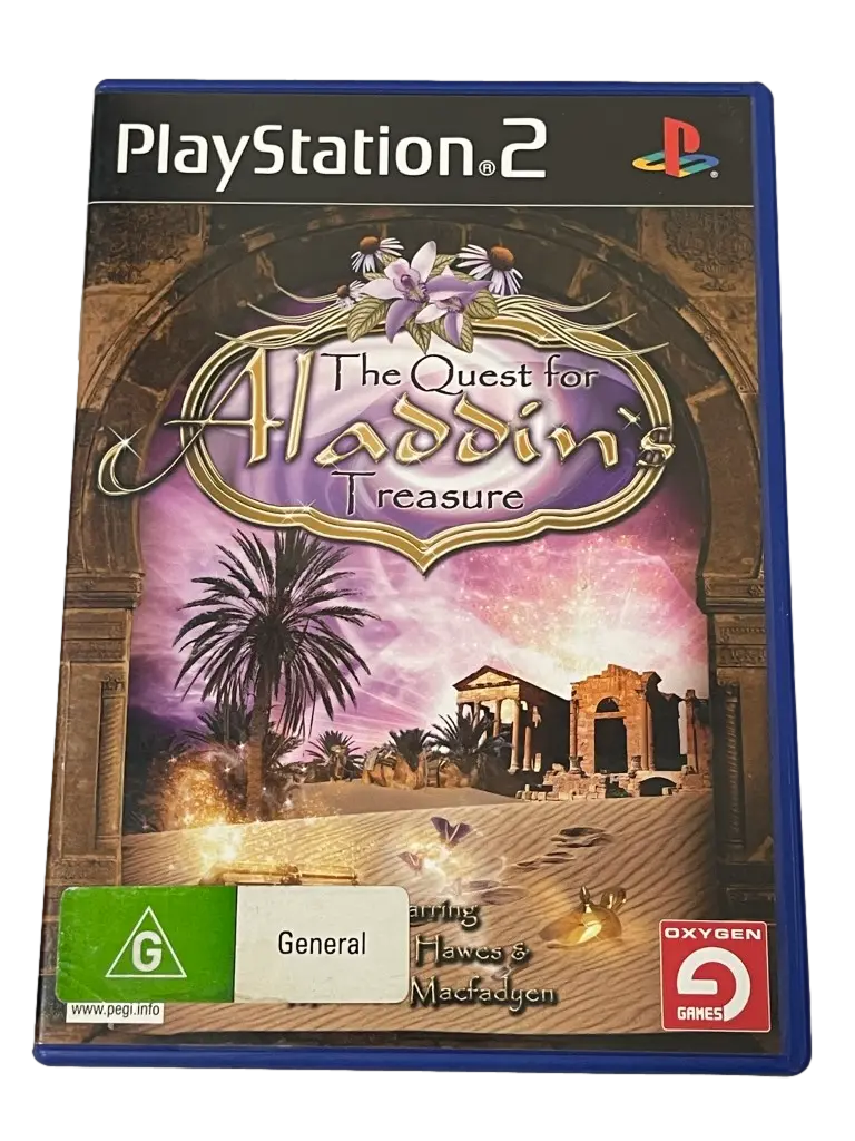 The Quest For Aladdin's Treasure Ps2 Pal *Complete* (Preowned) 1