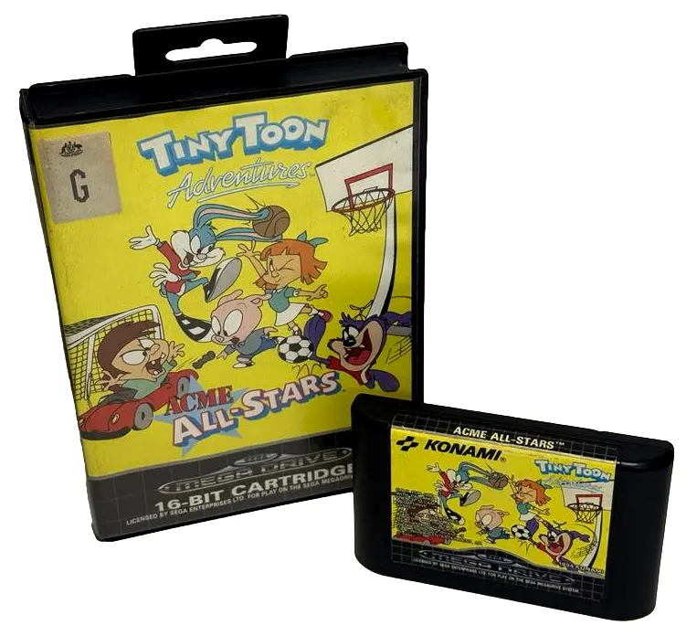 Tiny Toon Adventures Sega Mega Drive *No Manual* (Preowned) 1