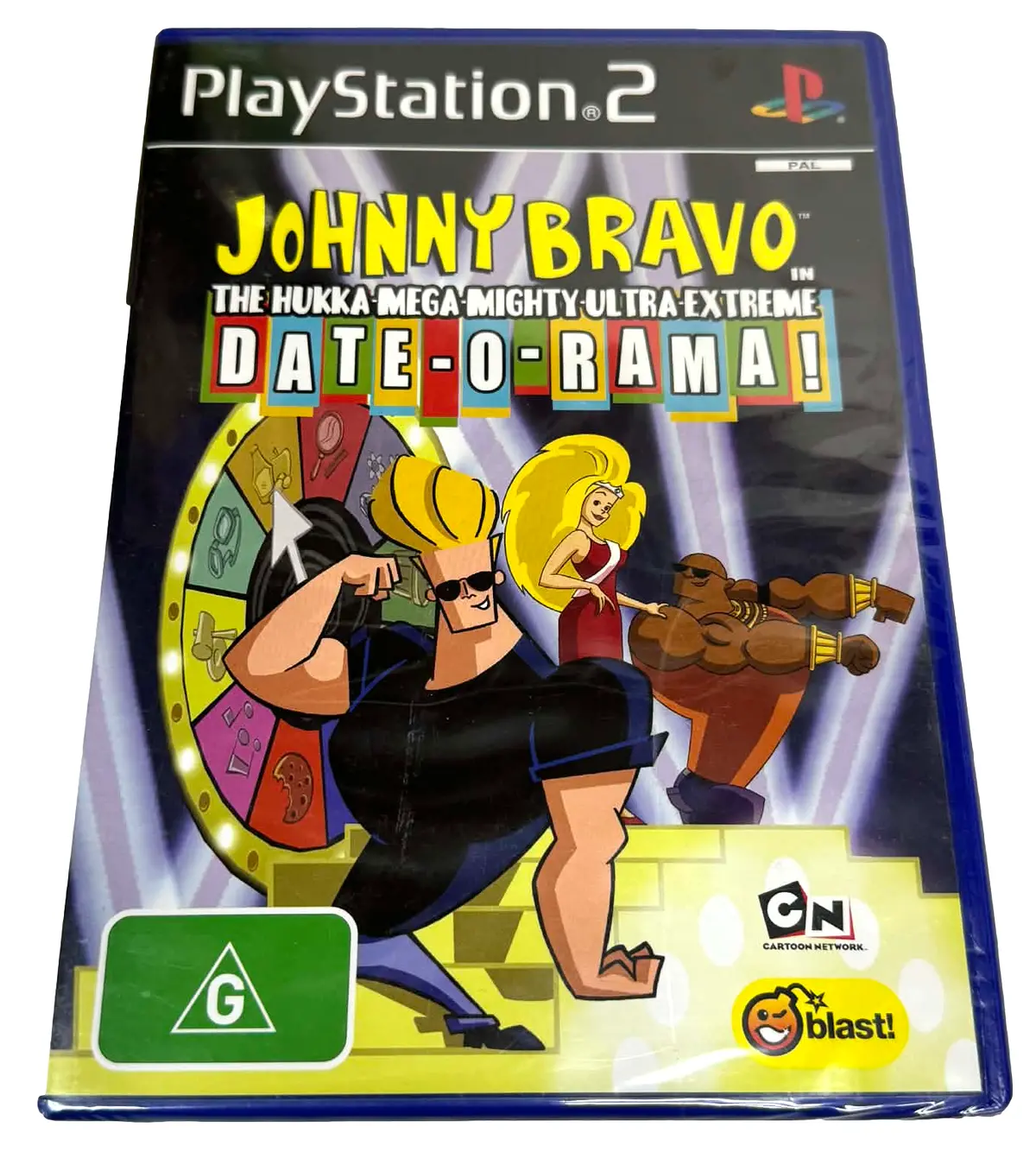 Johnny Bravo Date-O-Rama Ps2 Pal Brand New *Factory Sealed* 1
