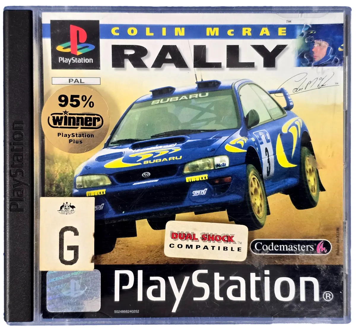 Colin Mcrae Rally Ps1 Ps2 Ps3 Pal *Complete* Playstation (Preowned) 1