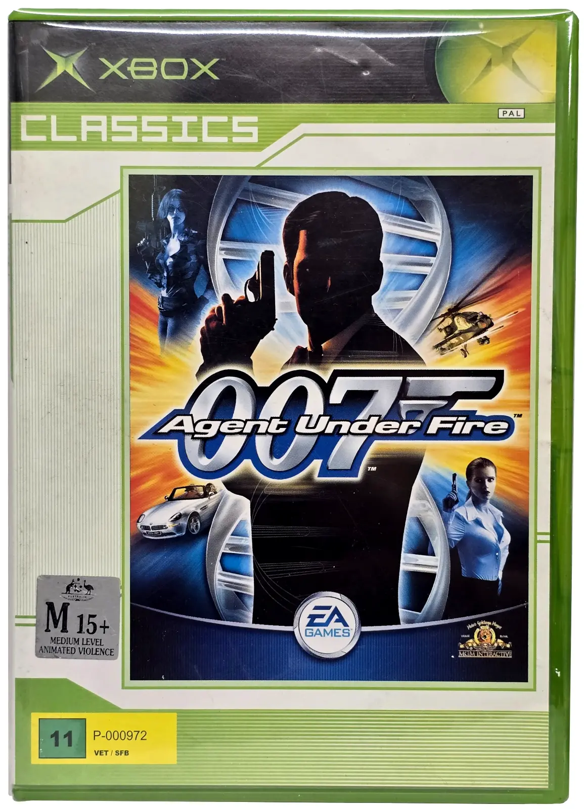 James Bond 007 Agent Under Fire Xbox Original (Classics) Pal *Complete* (Preowned) 1