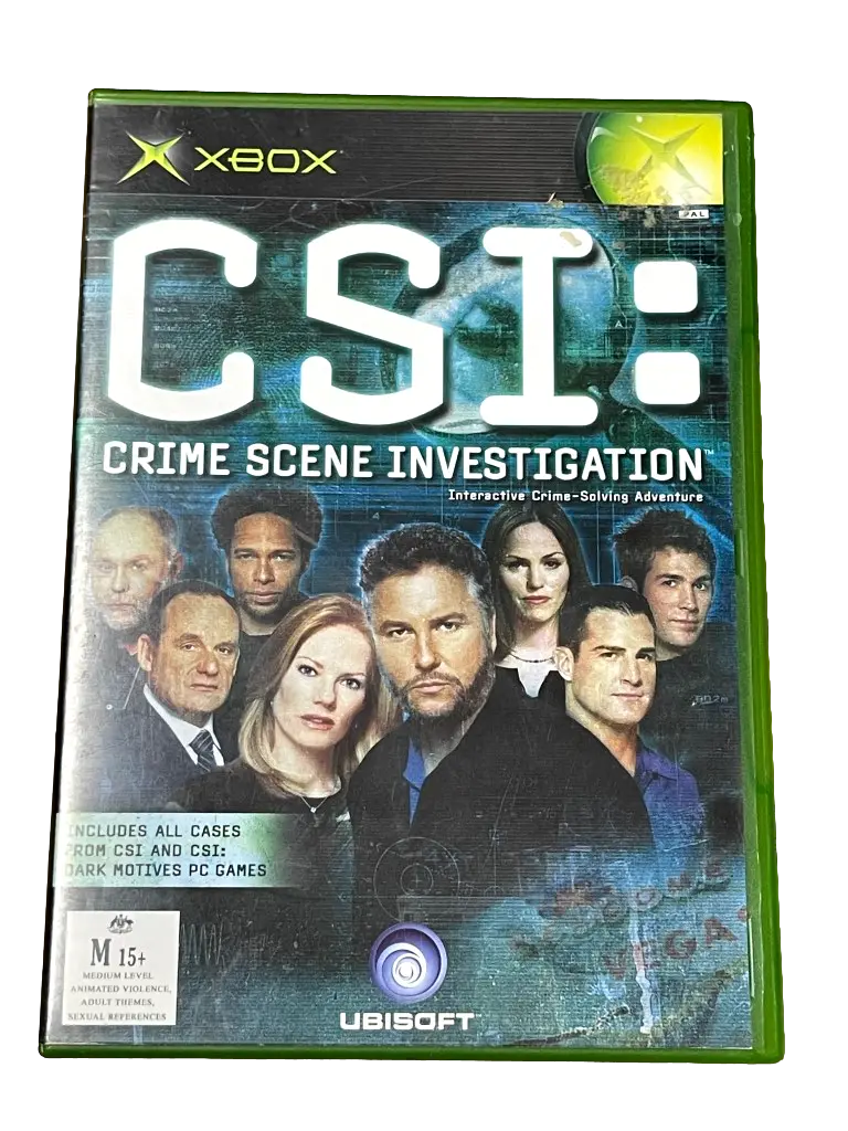Csi Crime Scene Investigation Xbox Original Pal *Complete* (Pre-Owned) 1