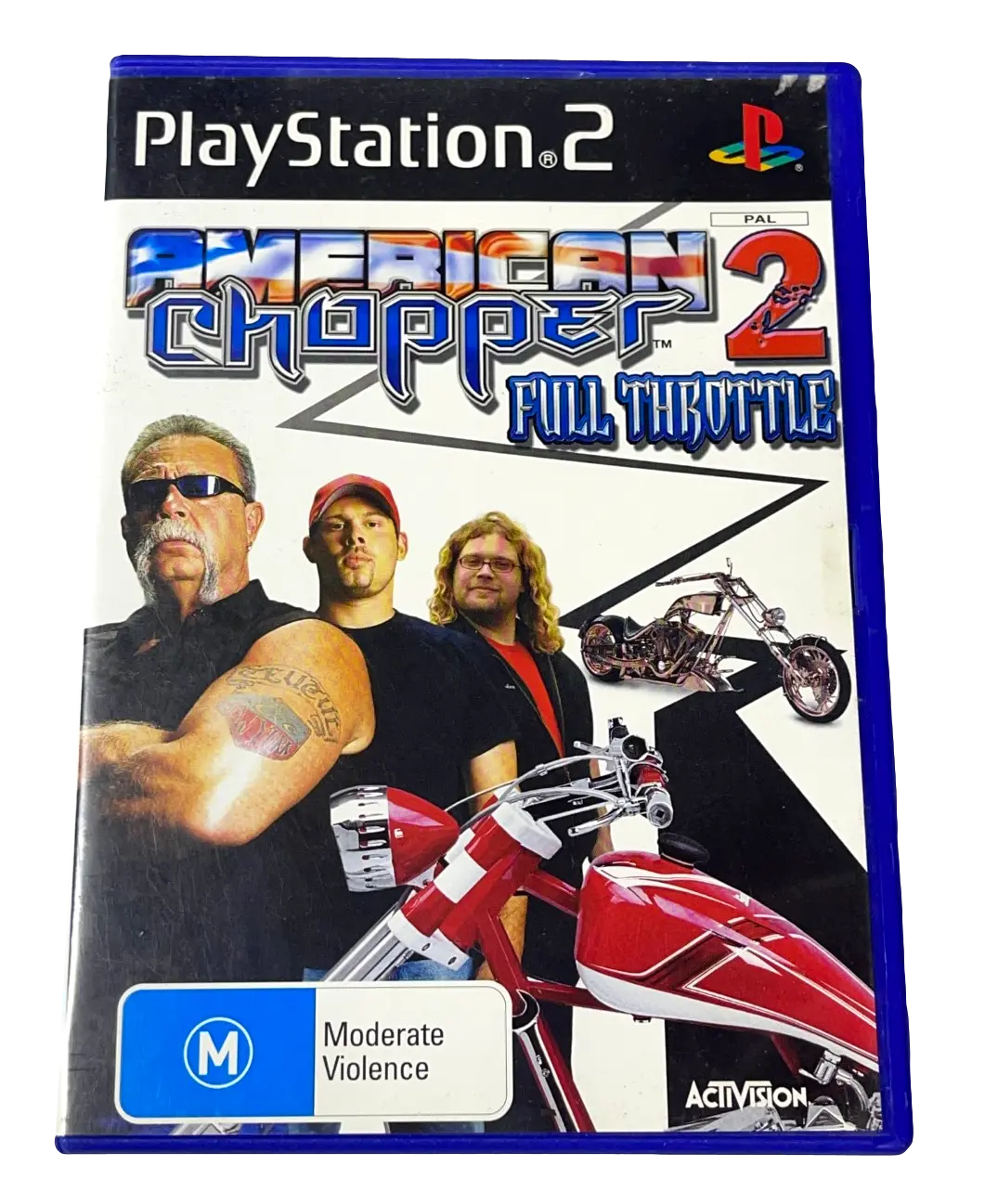 American Chopper 2 Full Throttle Ps2 Pal  *No Manual* (Preowned) 1