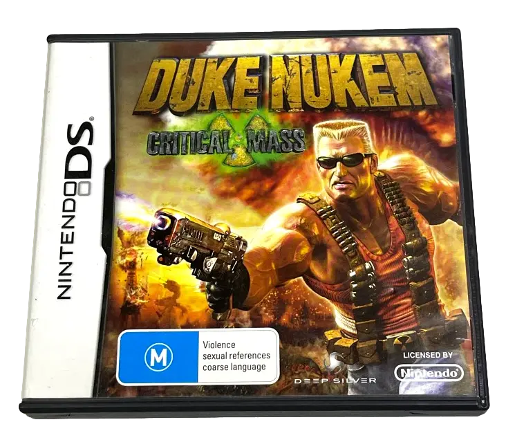 Duke Nukem Critical Mass Ds 2Ds 3Ds Game *No Manual* (Pre-Owned) 1