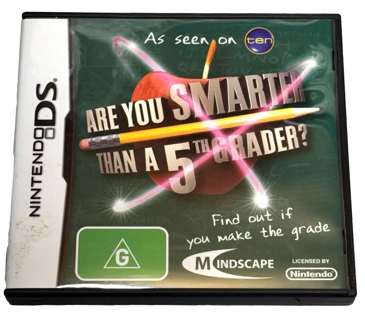 Are You Smarter Than A 5Th Grader Nintendo Ds 2Ds 3Ds Game *Complete* (Preowned) 1