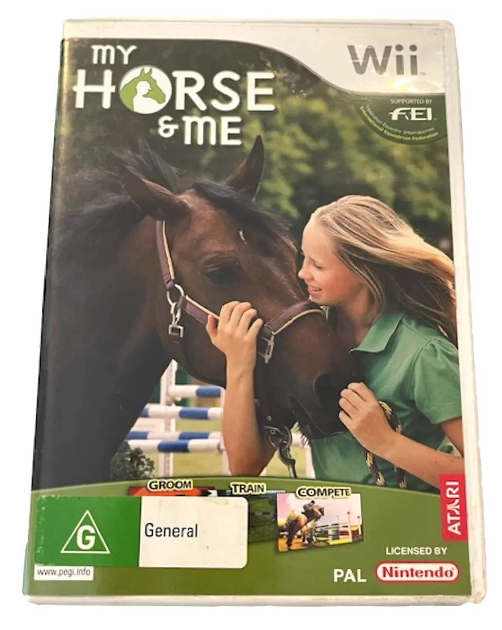 My Horse & Me Nintendo Wii Pal *Complete*  (Preowned) 1