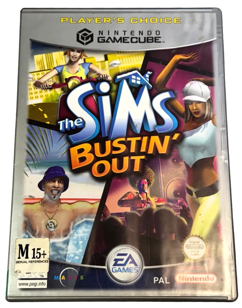The Sims Bustin" Out Nintendo Gamecube Pal *Complete* (Players Choice) (Preowned) 1