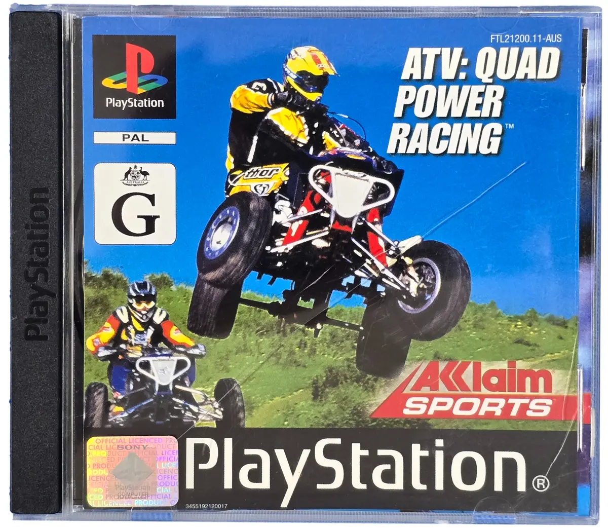 Atv Quad Power Racing Ps1 Ps2 Ps3 Pal *No Manual* Playstation #2 (Preowned) 1