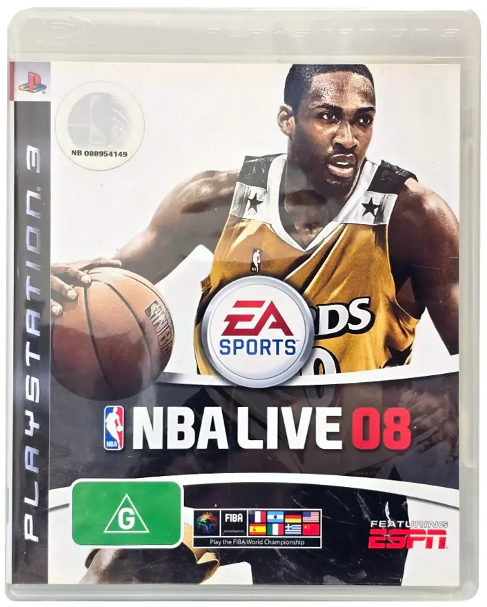 Nba Live 08 Sony Ps3 (Preowned) 1