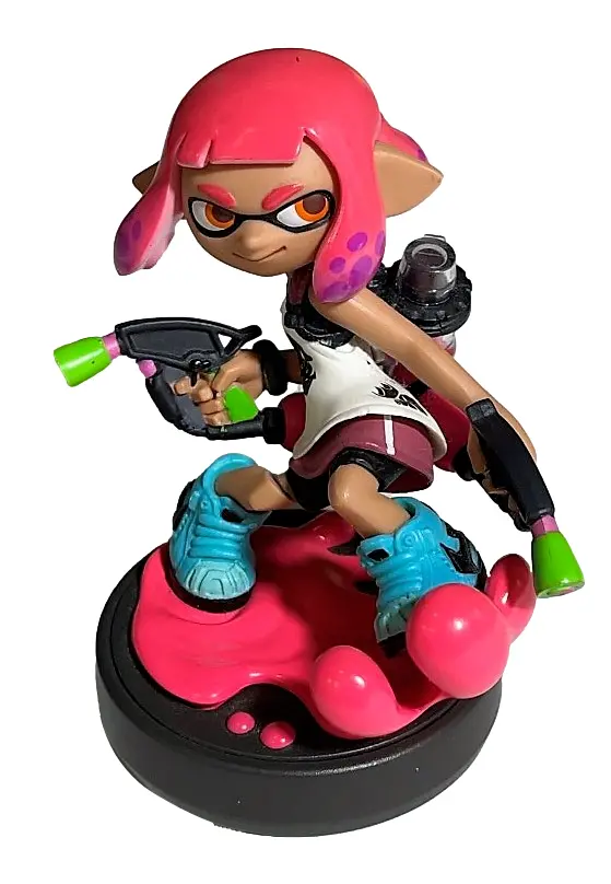 Splatoon Collection Inkling Girl (2017) Nintendo Amiibo Loose (Preowned) 1