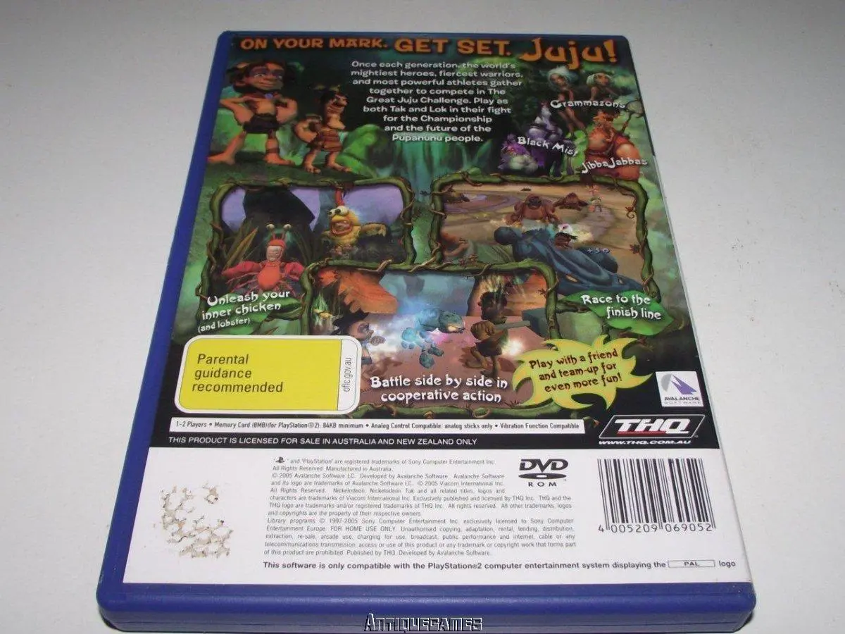 Tak The Great Juju Challenge Ps2 Pal *No Manual* Playstation 2 (Preowned) 2
