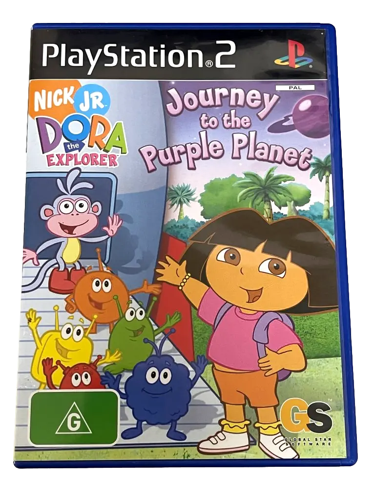 Dora Journey To The Purple Planet Ps2 Pal *Complete* 1