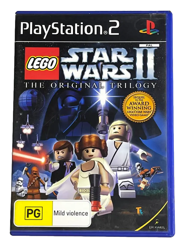 Lego Star Wars Ii The Original Trilogy Ps2 Pal *Complete* (Preowned) 1