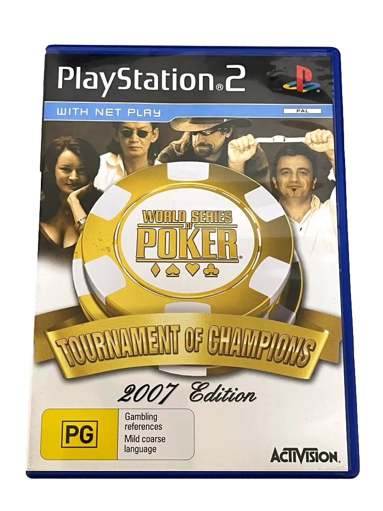 World Series Of Poker 2007 Edition Ps2 Pal *Complete* 1