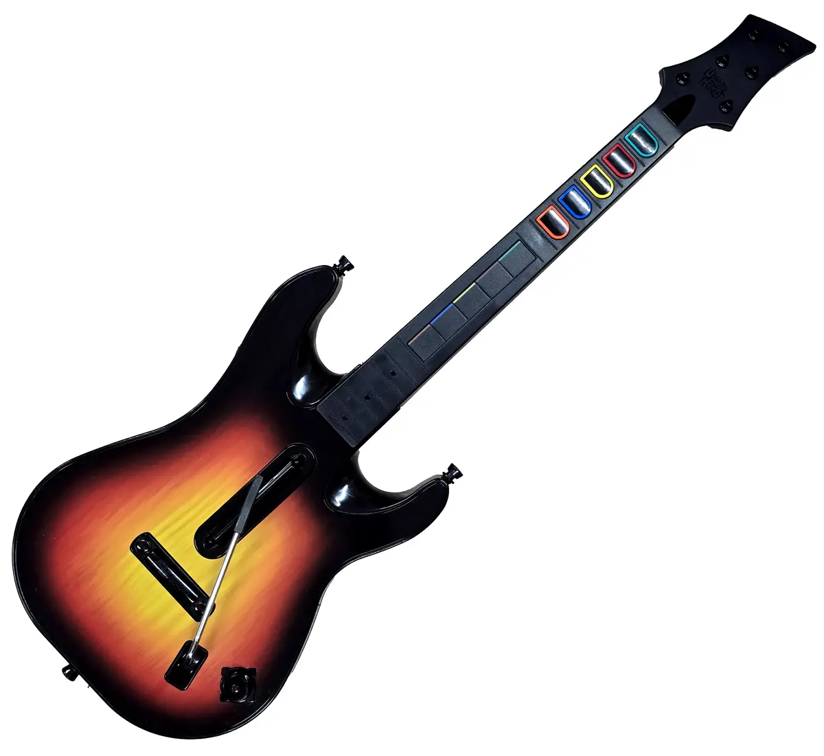 Red Octane Sunburst Wireless Guitar Hero Controller + Dongle For Ps2 1