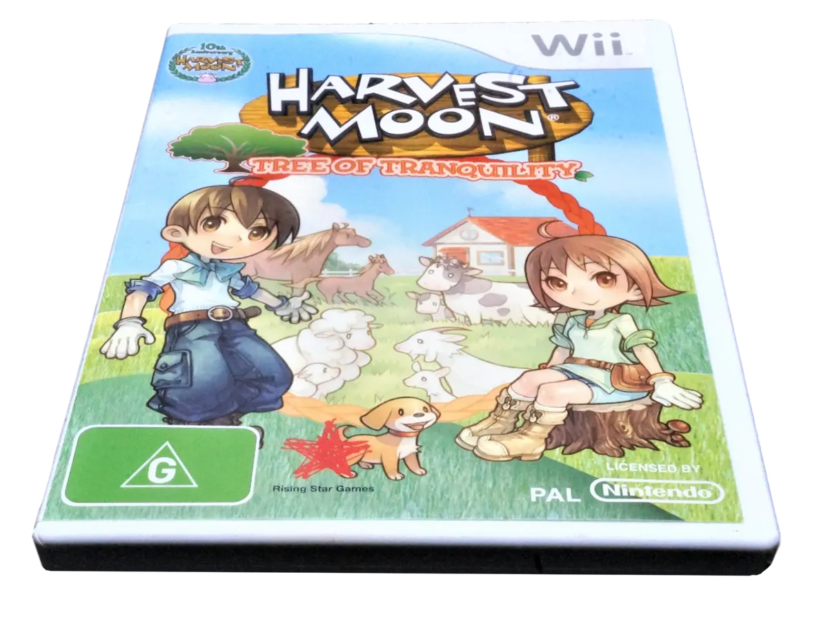 Harvest Moon: Tree Of Tranquility Nintendo Wii Pal *Complete* (Pre-Owned) 1