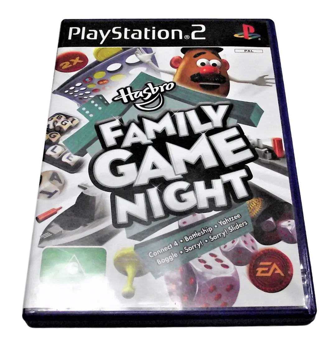 Hasbro Family Game Night Ps2 Pal *Complete* (Preowned) 1