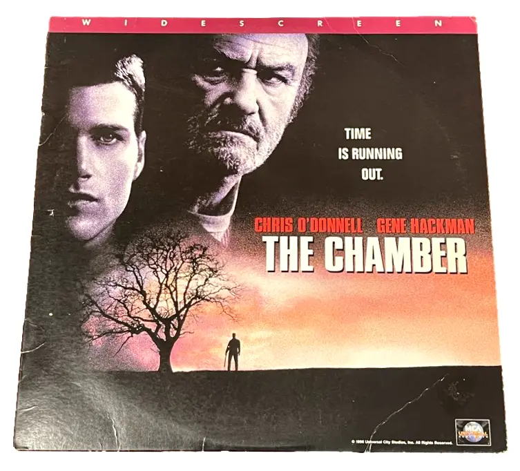 The Chamber  Laserdisc - Chris O'donnell Gene Hackman 1