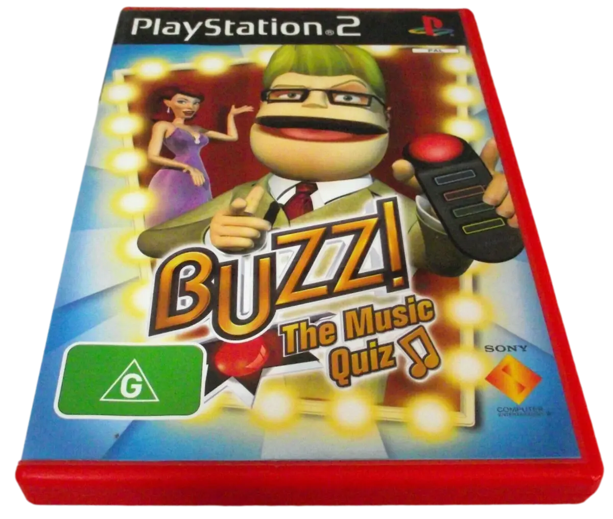 Buzz Ps2 Playstation 2 Ultimate Selection Pal Games Buzz Junior (Preowned) 15