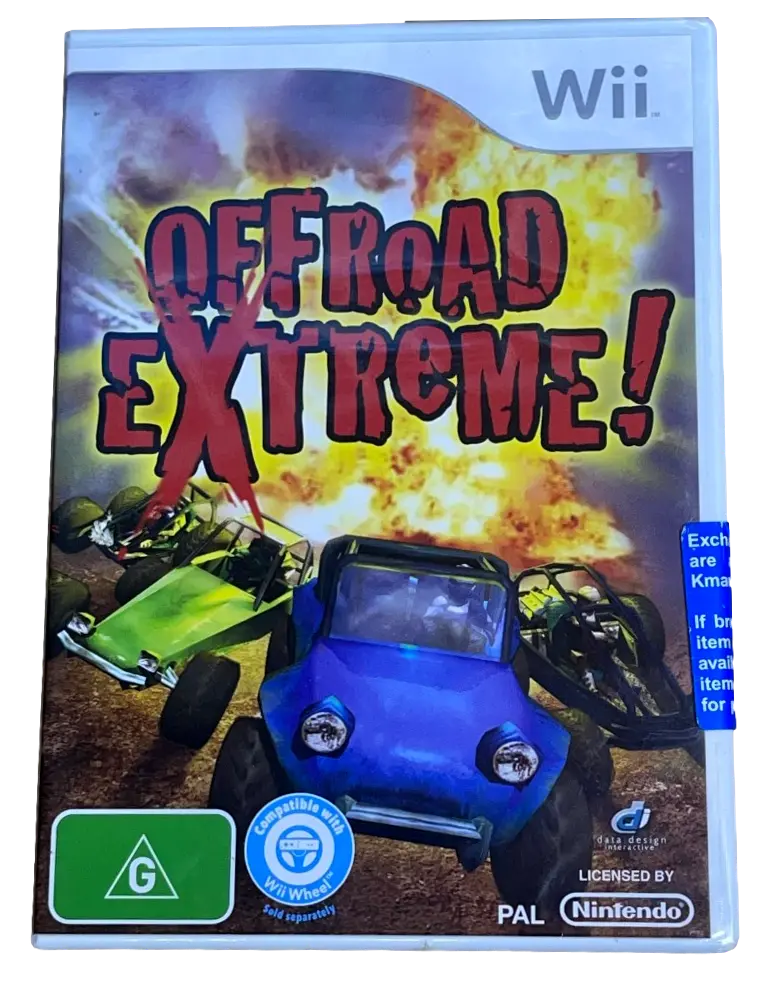 Offroad Extreme Nintendo Wii Pal  *Sealed* 1