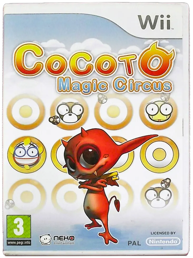Cocoto Magic Circus Nintendo Wii Pal *No Manual*  (Pre-Owned) 1