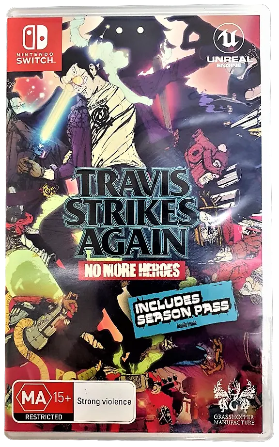 Travis Strikes Again No More Heroes Nintendo Switch Game (Pre-Owned) 1