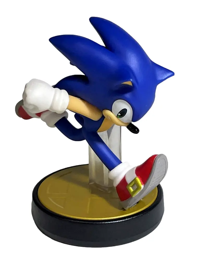 Super Smash Bros Collection N0.26 Sonic The Hedgehog Nintendo Amiibo Loose (Preowned) 1
