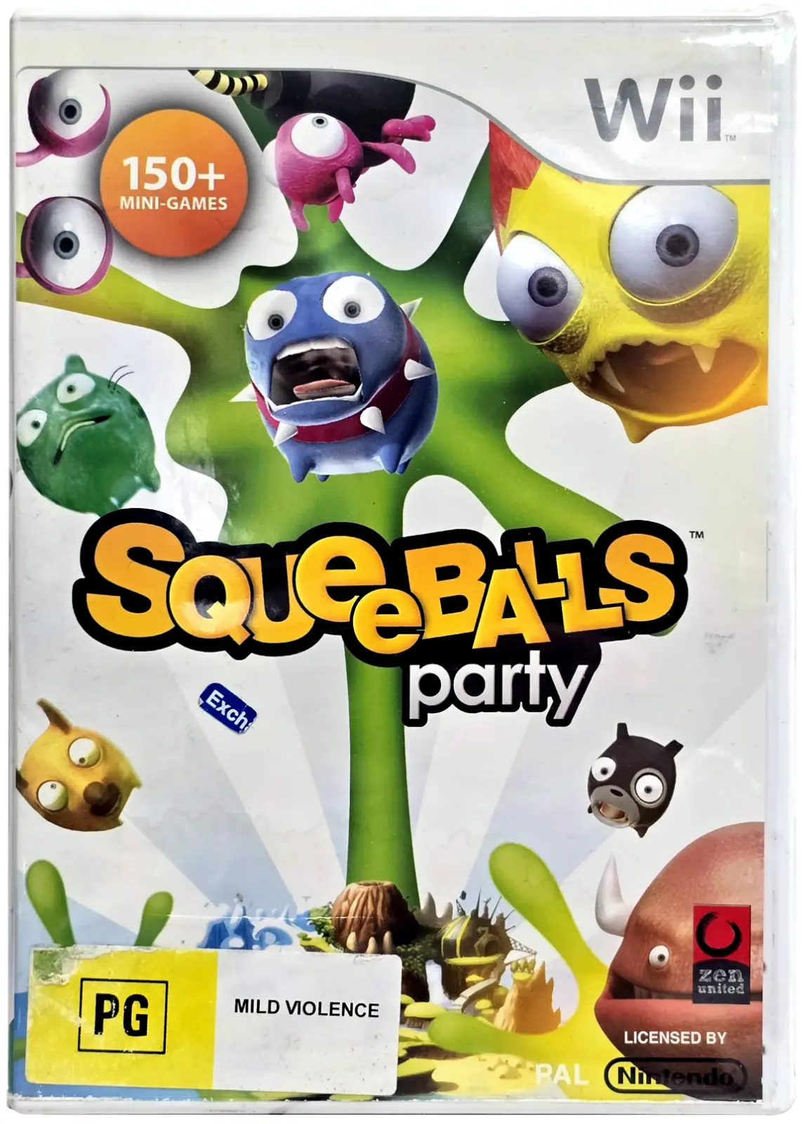 Squeeballs Party Nintendo Wii Pal *Complete* (Preowned) 1