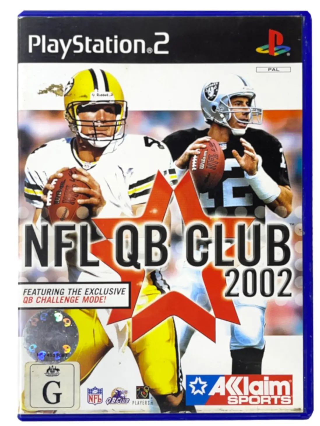 Nfl Qb Club 2002 Ps2 Pal *No Manual* Playstation 2 (Pre-Owned) 1
