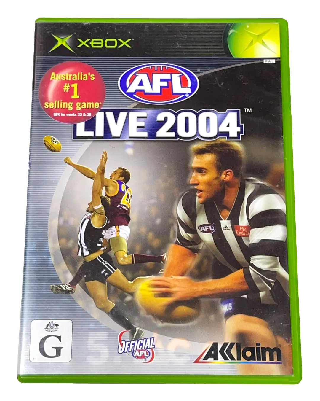 Afl Live 2004 Xbox Original Pal *Complete* (Preowned) 1